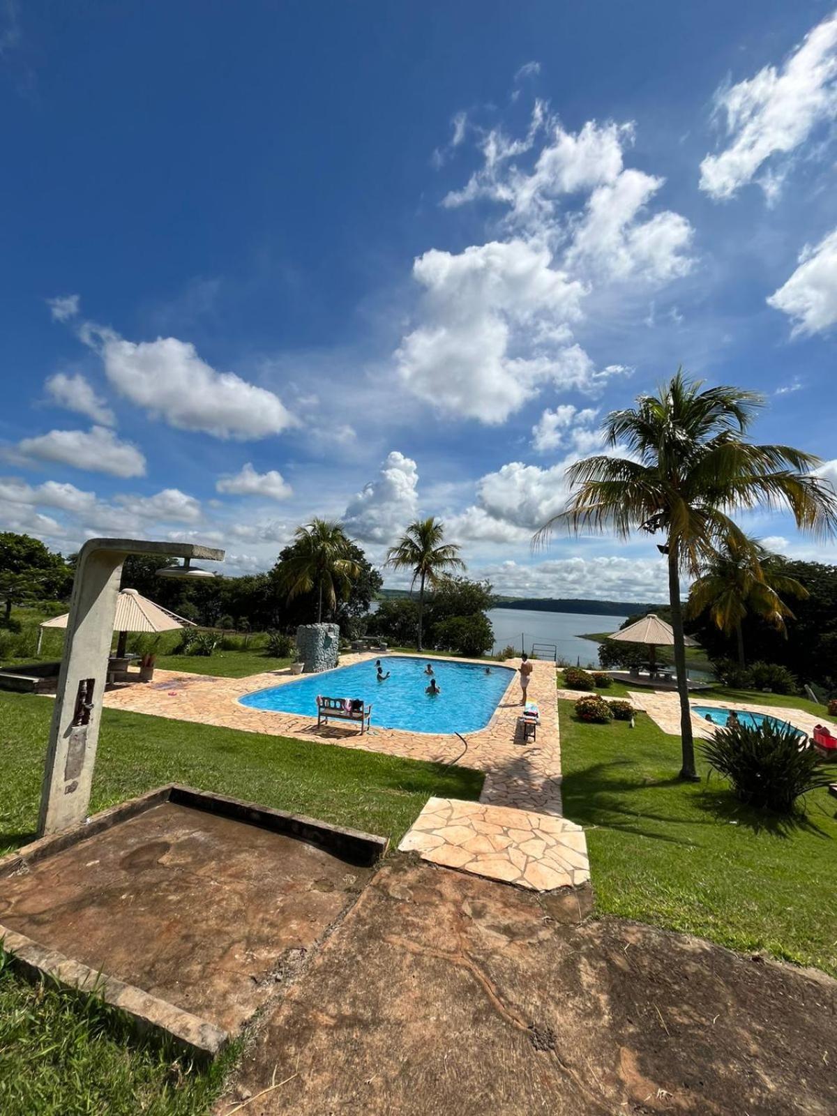 Hotel Fazenda Morro De Pedra Nova Ponte Exterior foto